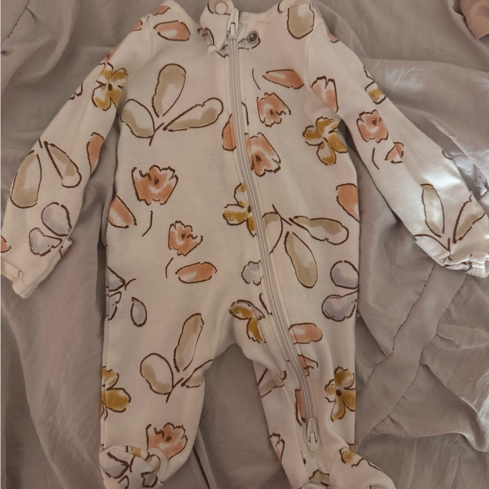 Carter’s Floral Kids One Piece - Sleep and Play